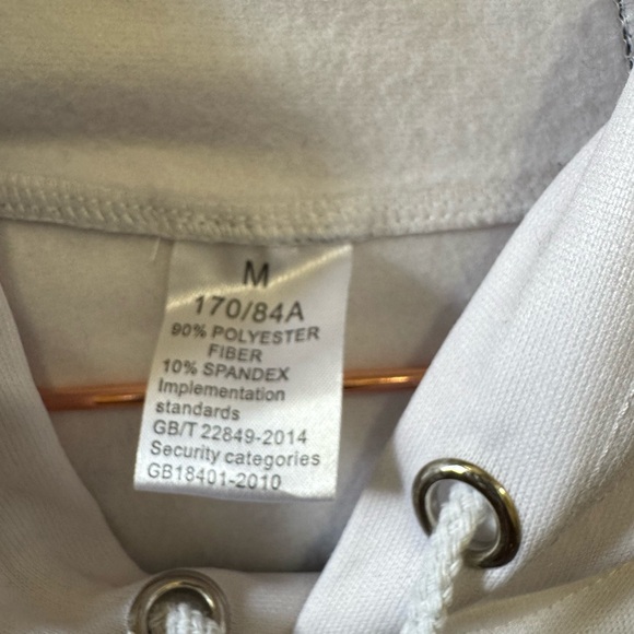 White Hoodie with Colorful Portraits - Picture 2 of 4